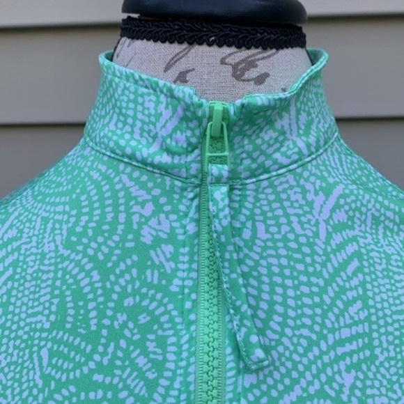 The Black Dog Ladies Outfitters Half Zip - Minty Green - Picture 2 of 16